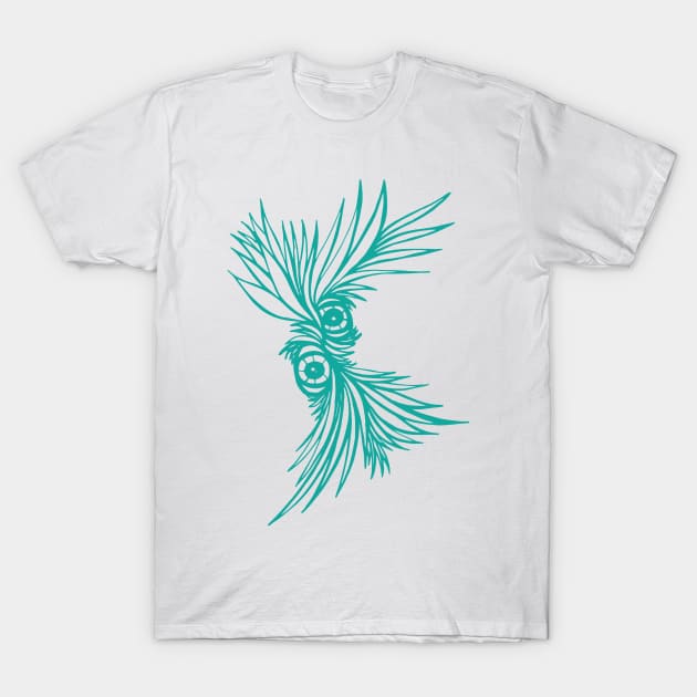 owl_eyed T-Shirt by kk3lsyy